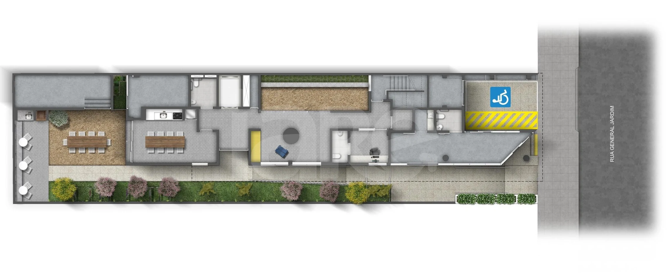 Planta — Pavimento térreo