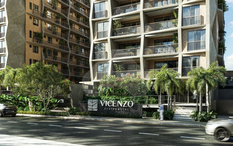 Vicenzo Residencial - Apartamento com 57,58 m², em Cabo Branco — foto 3