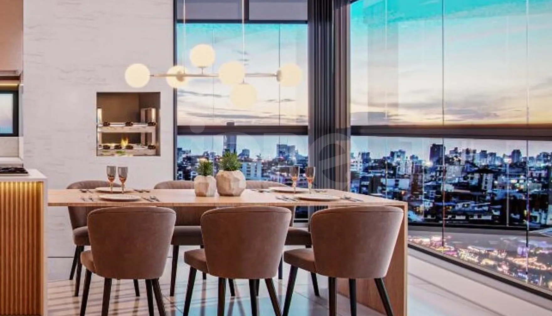 Indianapolis Residence - Apartamento com 80 m², em Centro — foto 2