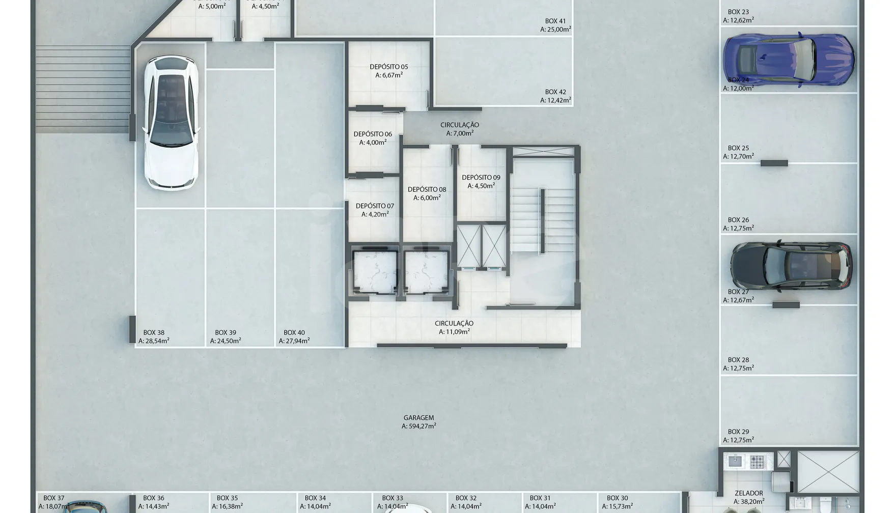 Planta — Pavimento 2