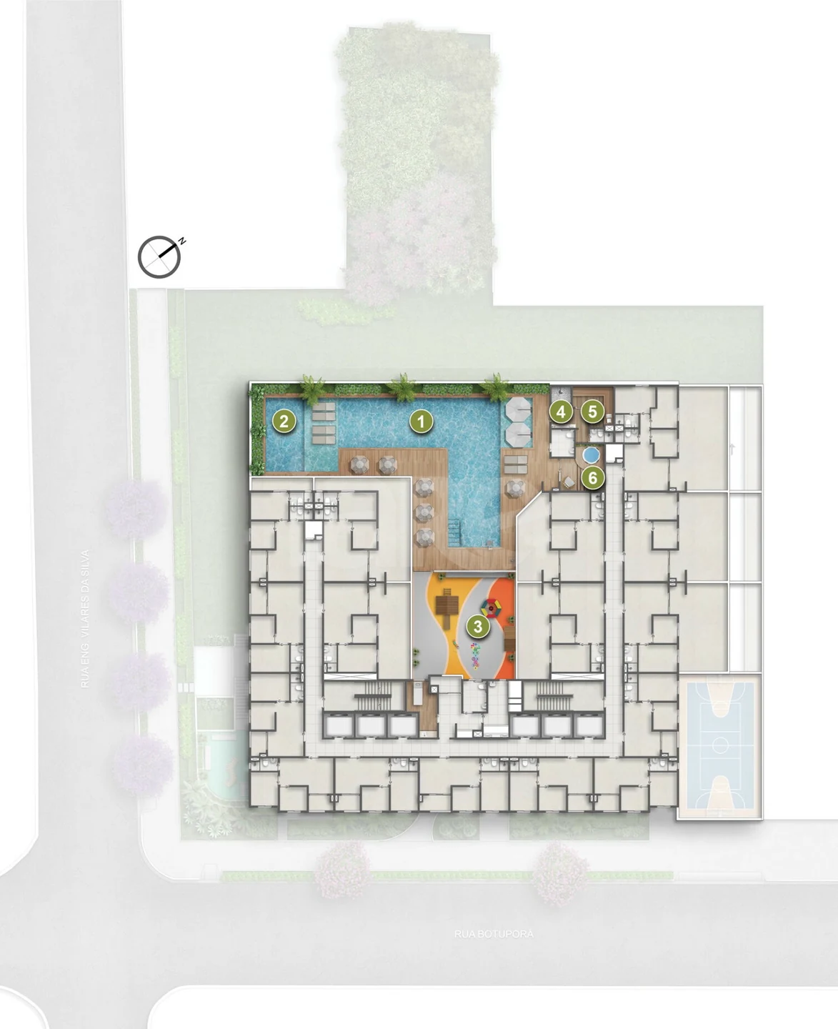 Planta — Pavimento 3