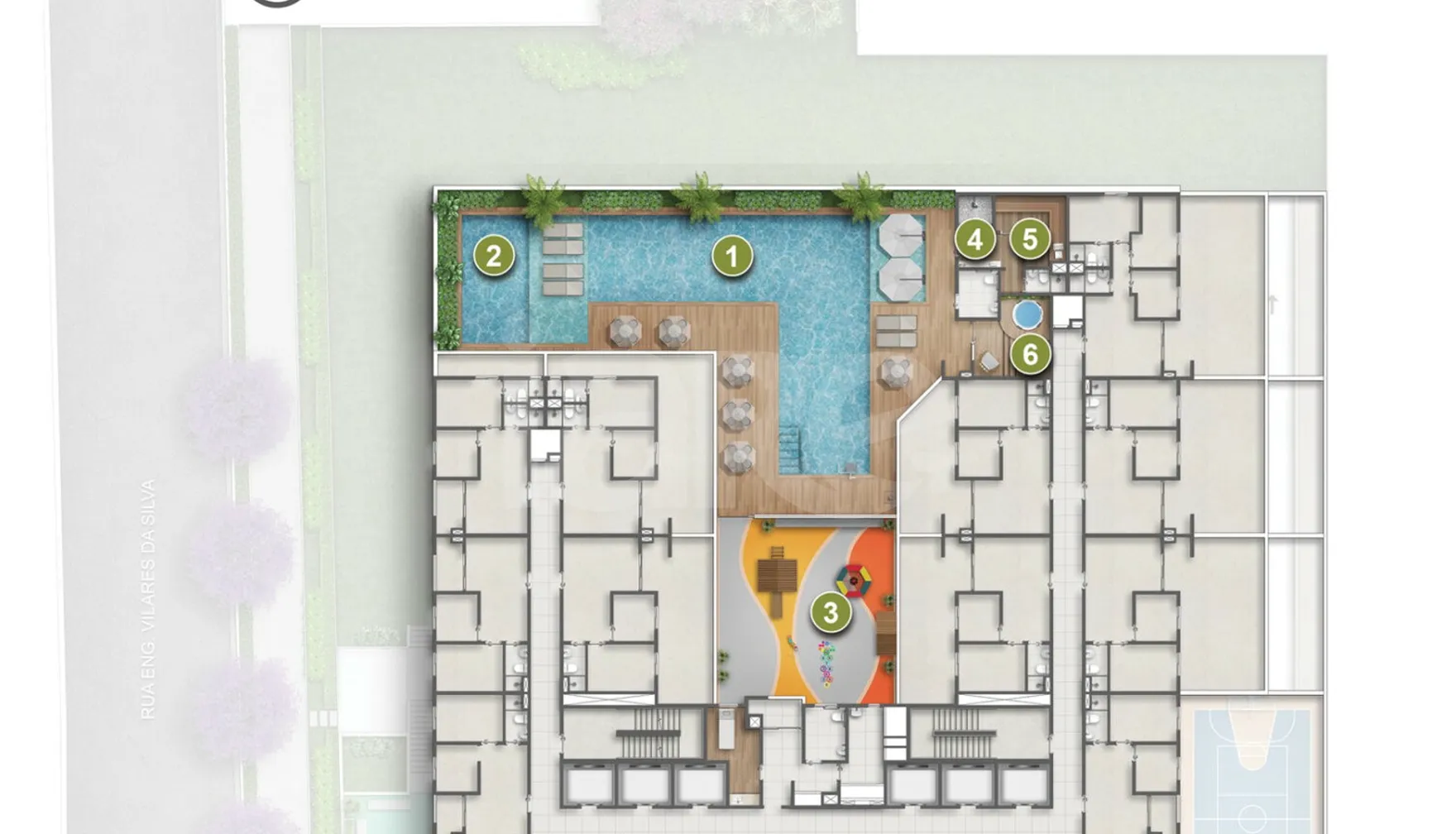 Planta — Pavimento 3