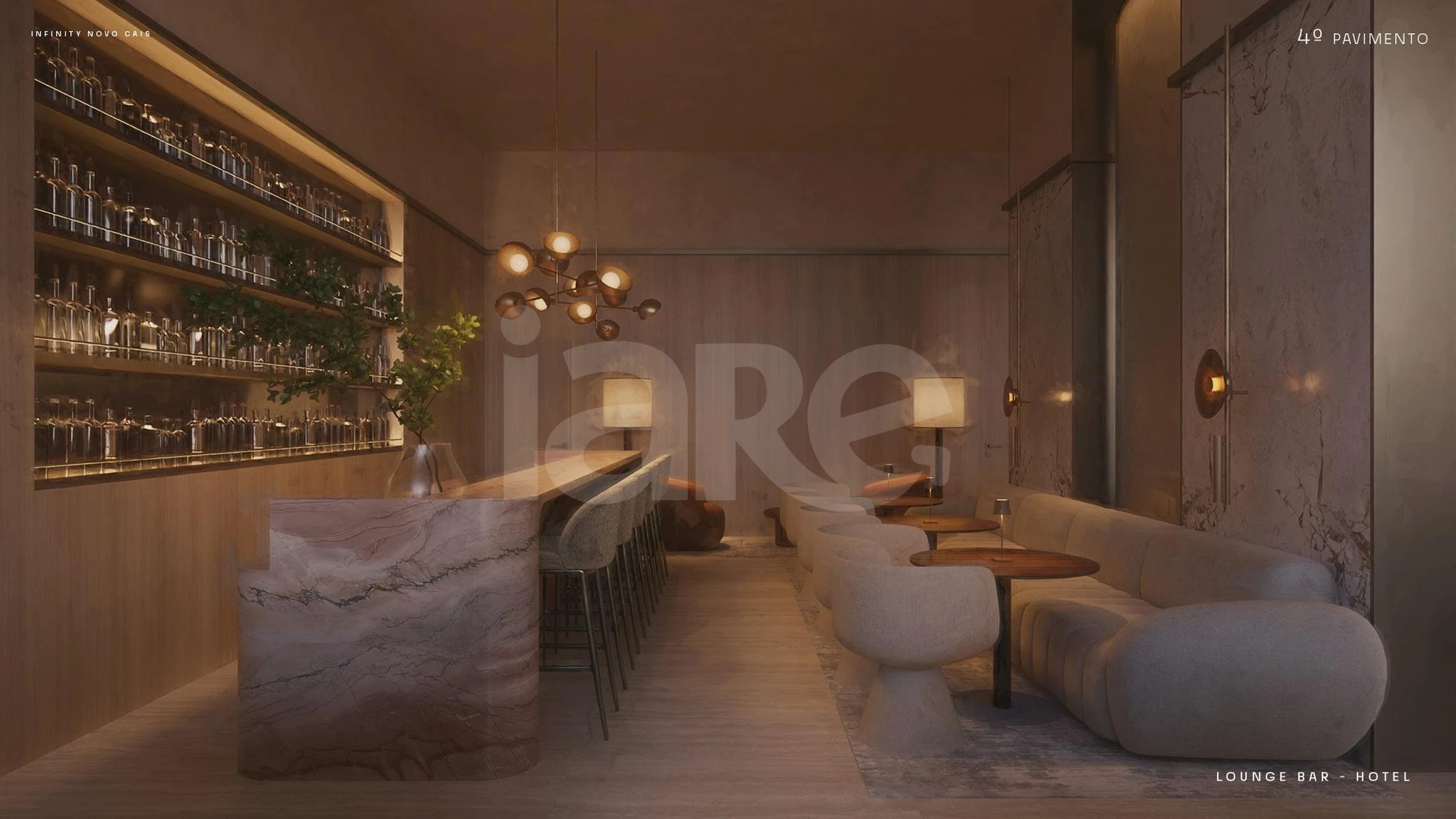 Infinity Novo Cais - Apartamento com 34,22 m², em São José — foto 16