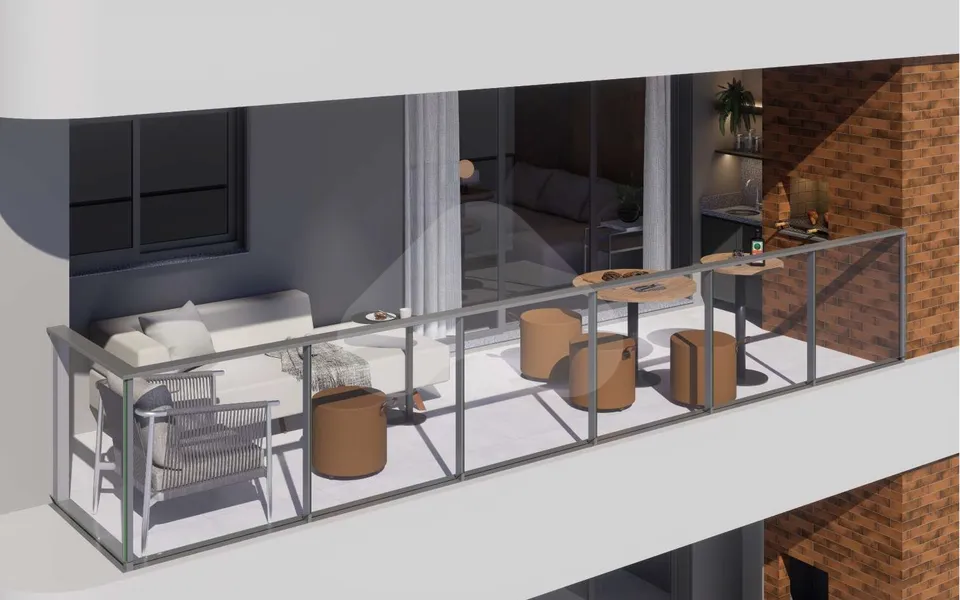 Tamoios - Apartamento com 96,93 m², em Vila Izabel — foto 3