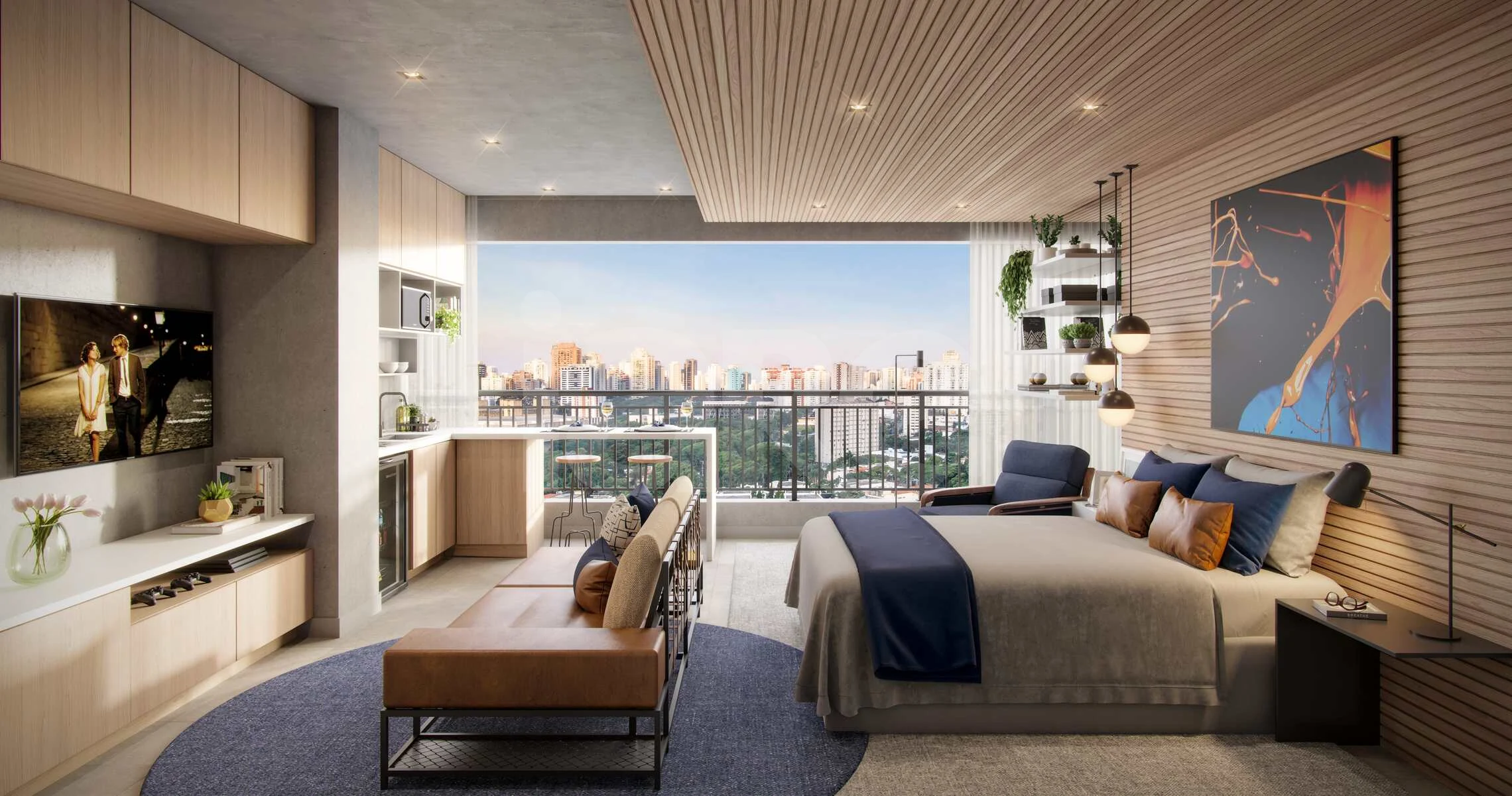 Now Butantã - Apartamento com 35,71 m², em Butantã — foto 2