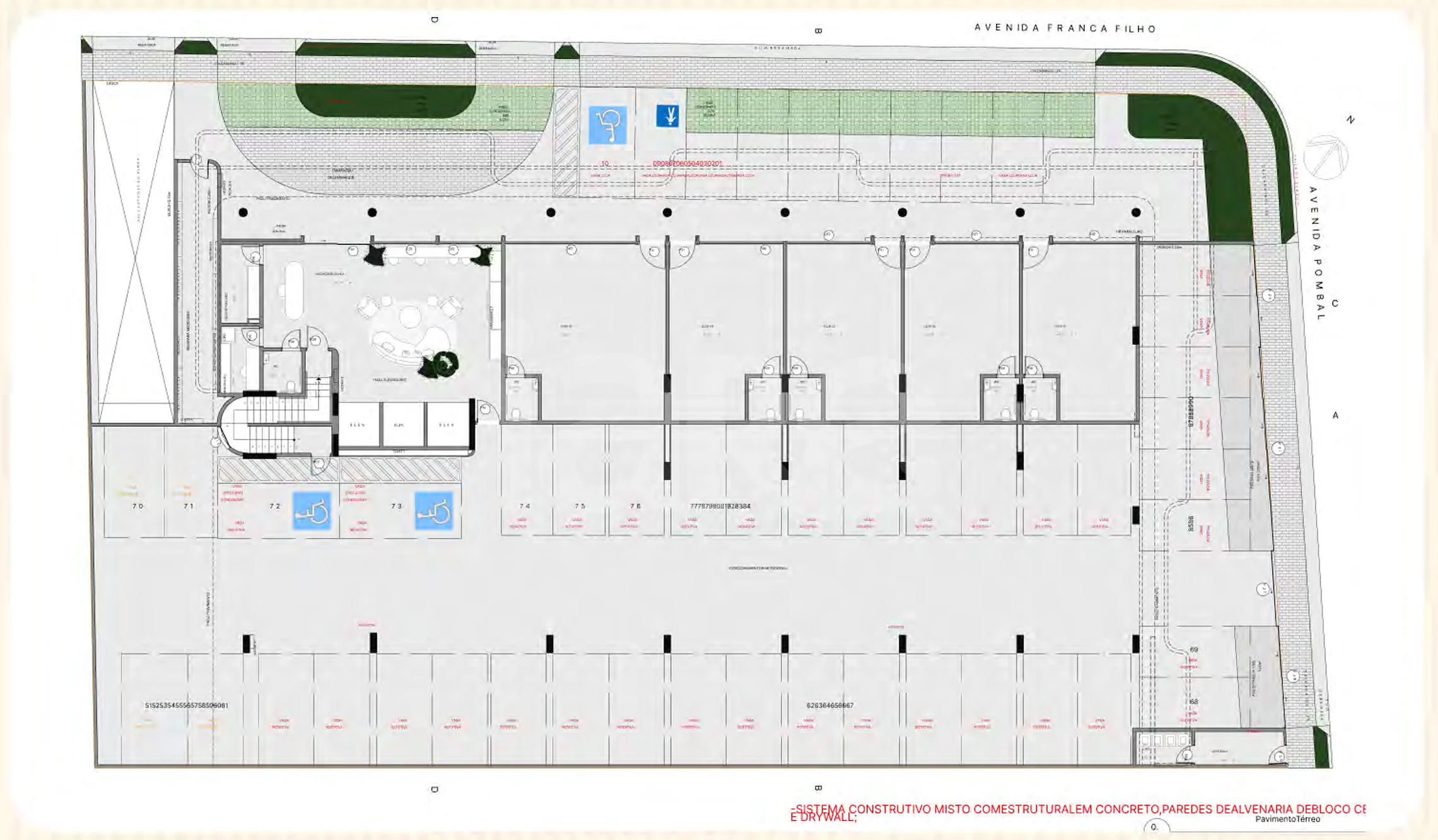 Planta — Pavimento térreo
