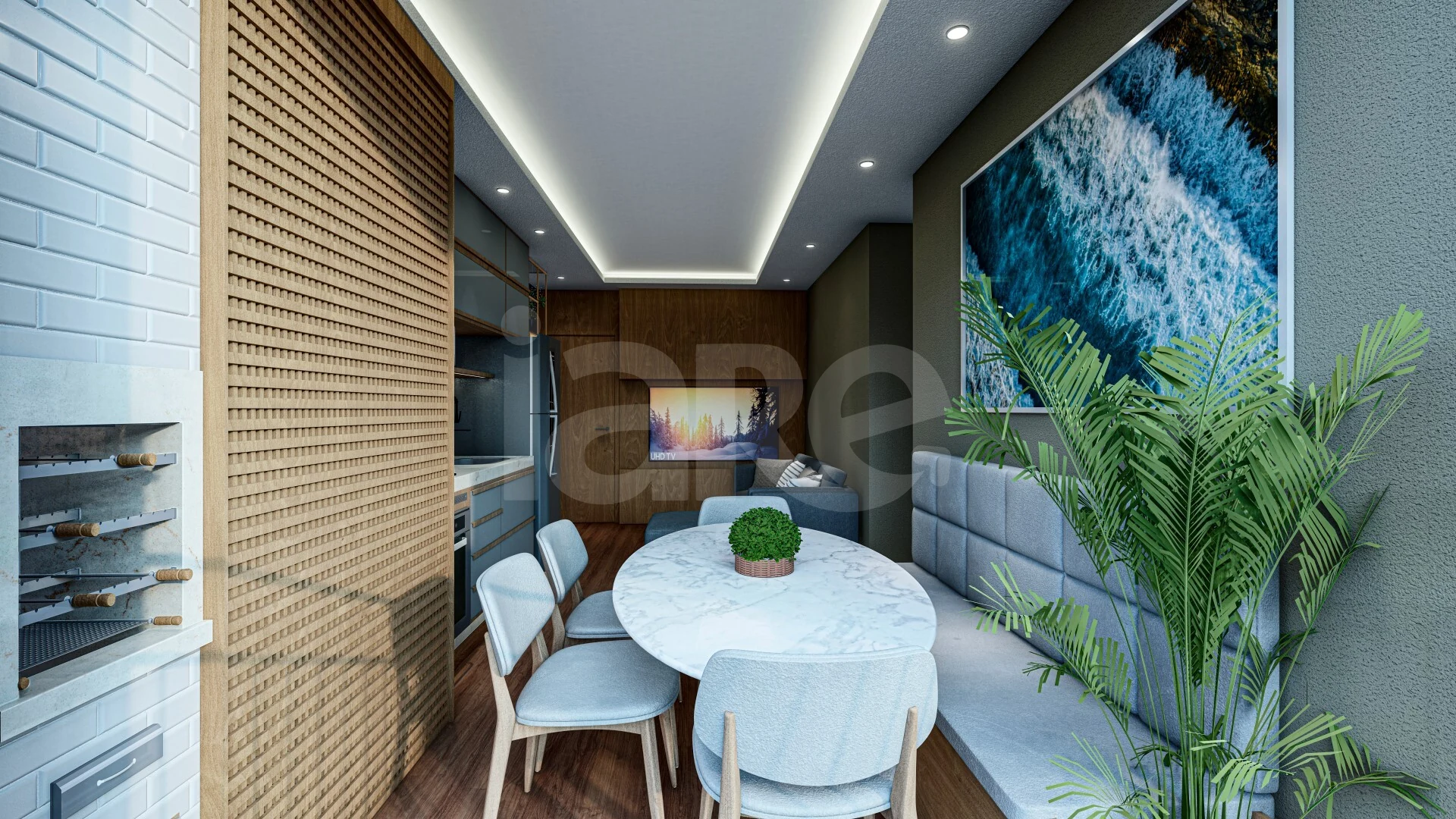 Aura - Cobertura com 81,75 m², em Vila Guilhermina — foto 3