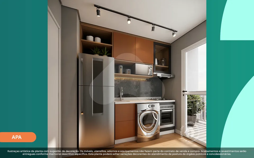 Metrocasa Parque Independência - Apartamento com 27,49 m², em Vila Monumento — foto 6