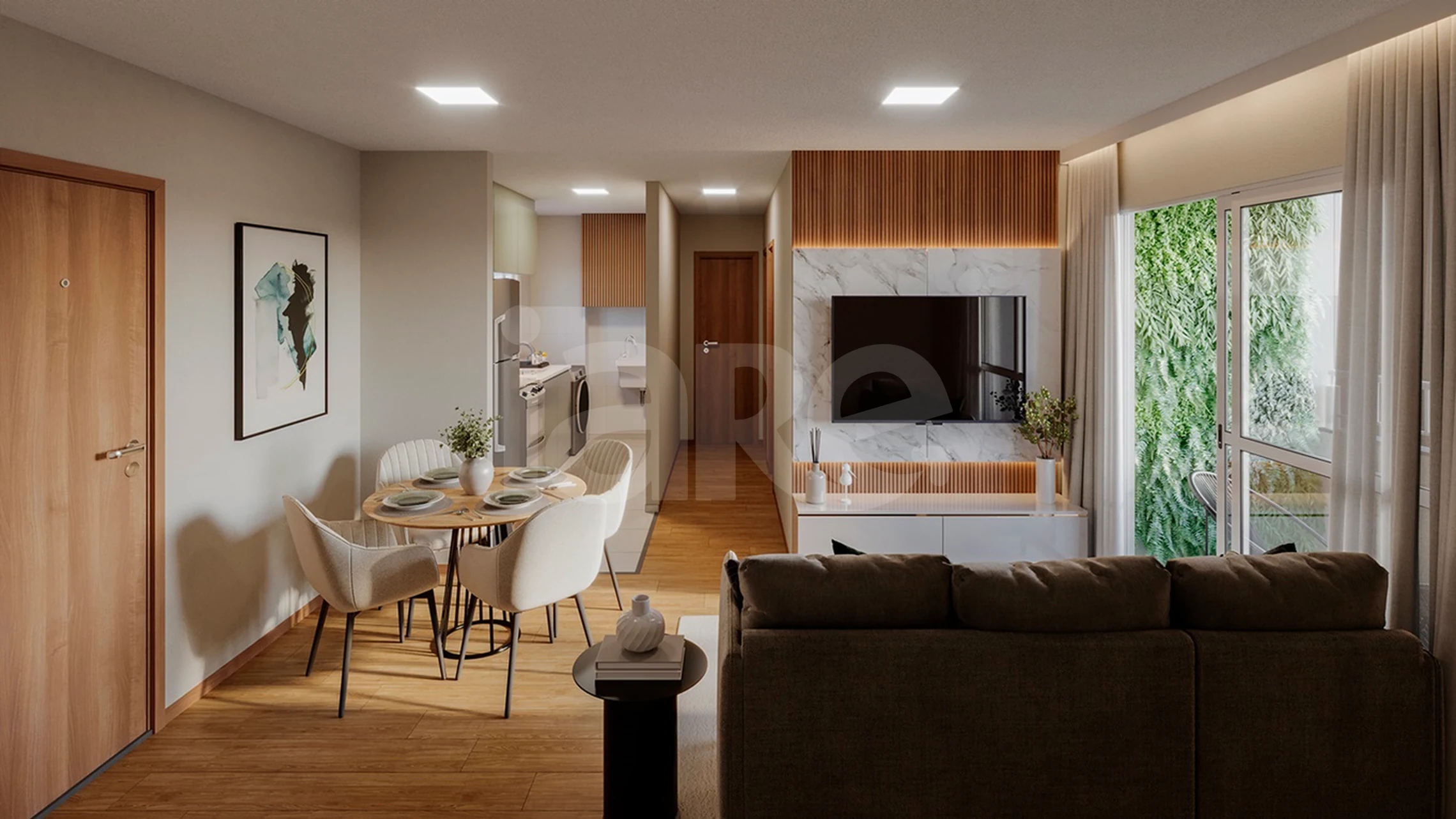 Bálsamo - Apartamento com 41,32 m², em Campo Grande — foto 2