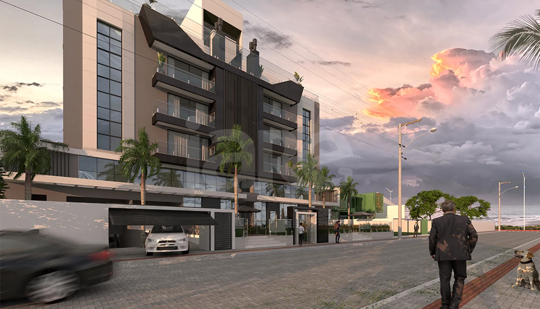 Brava Center Residence - Cobertura com 369,3 m², em Praia Brava de Itajaí — foto 4