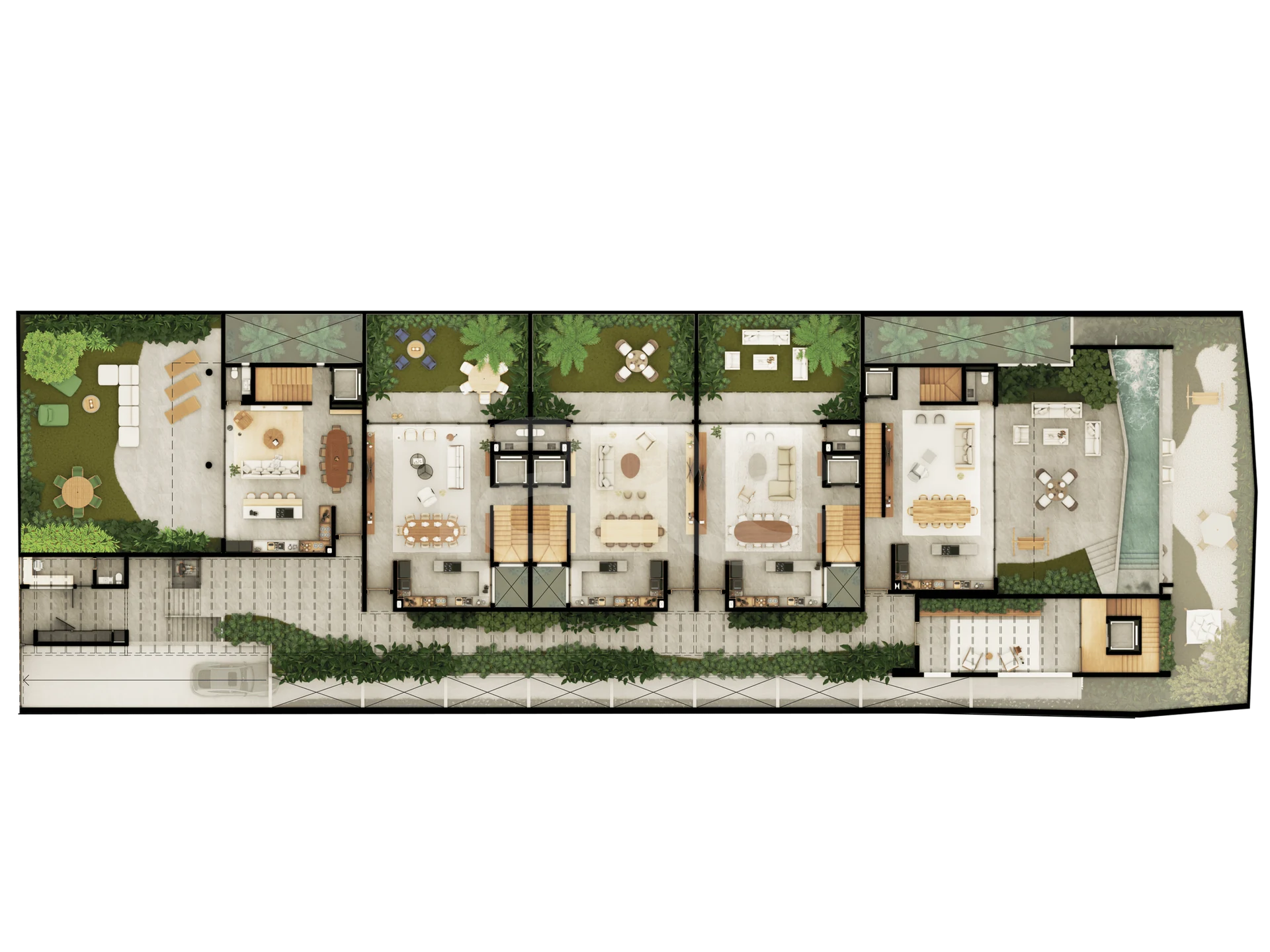 Planta — Implantação - Térreo