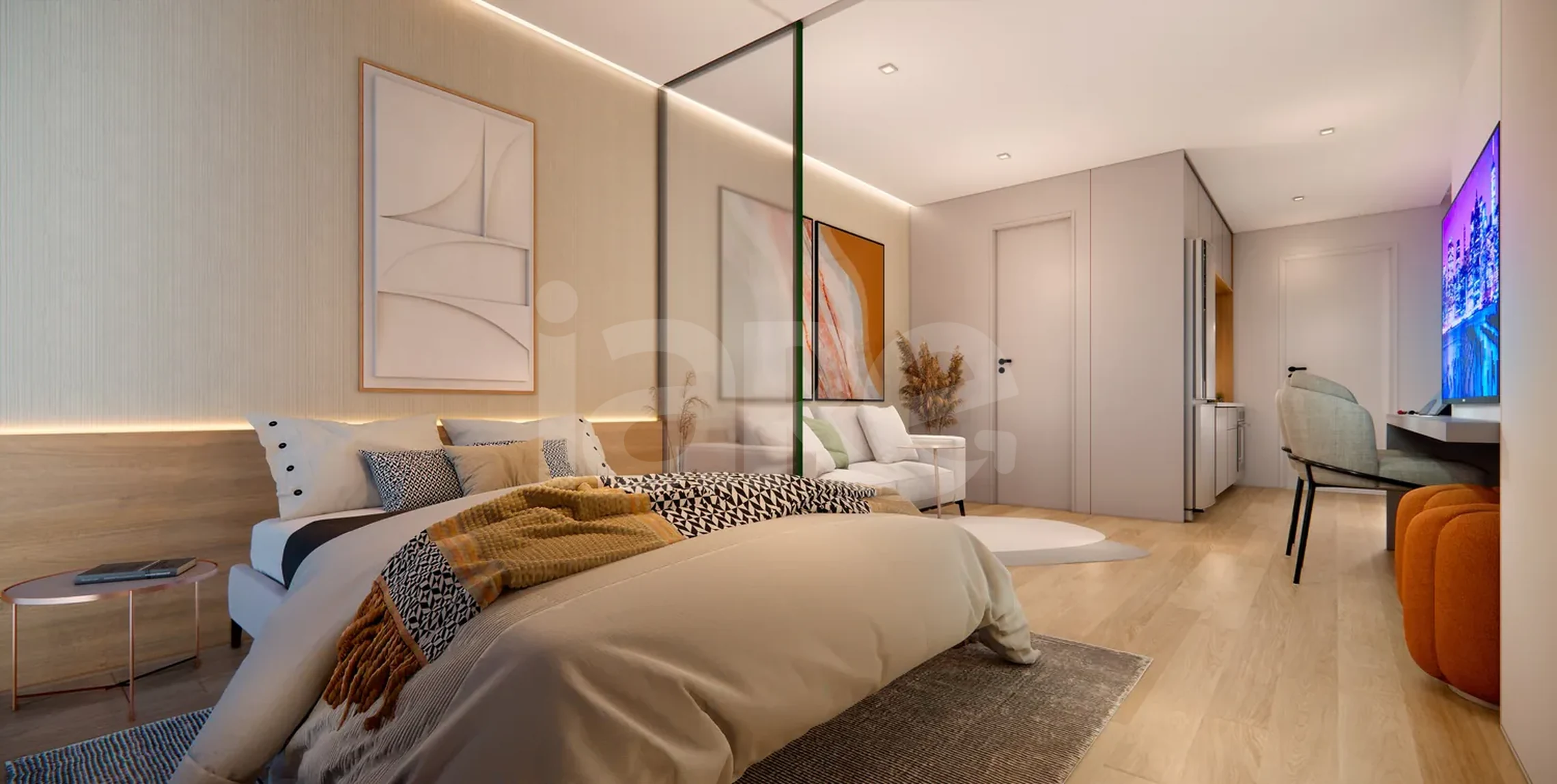 Rebouças Residencial - Studio com 35,5 m², em Rio Comprido — foto 4