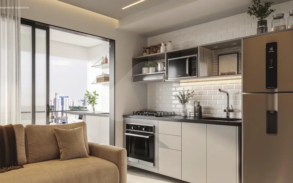 MUD São Mateus - Apartamento com 35,74 m², em Cidade São Mateus — foto 3