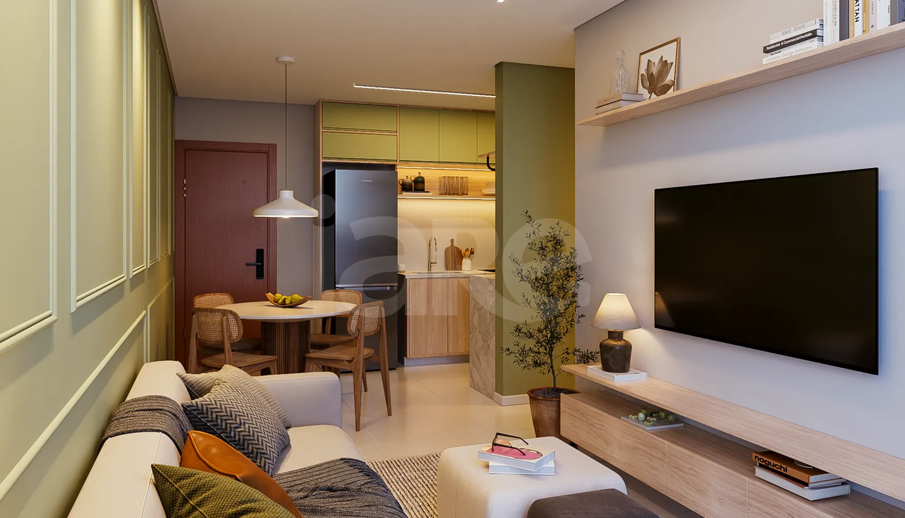 Essenza - Apartamento com 65,58 m², em Jardim Oceania — foto 3