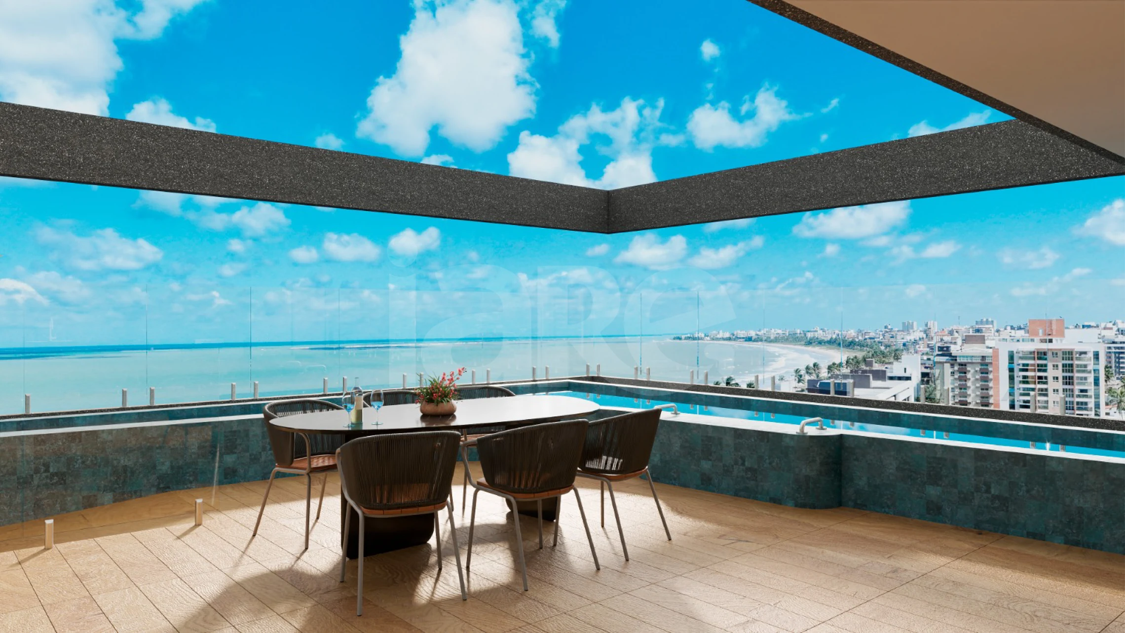 Vista Bessa - Apartamento com 53 m², em Bessa — foto 2