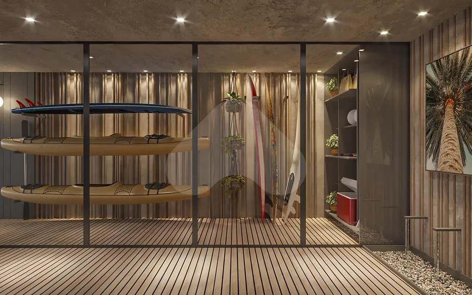 Restinga - Garden com 24,81 m², em Jardim Oceania — foto 13