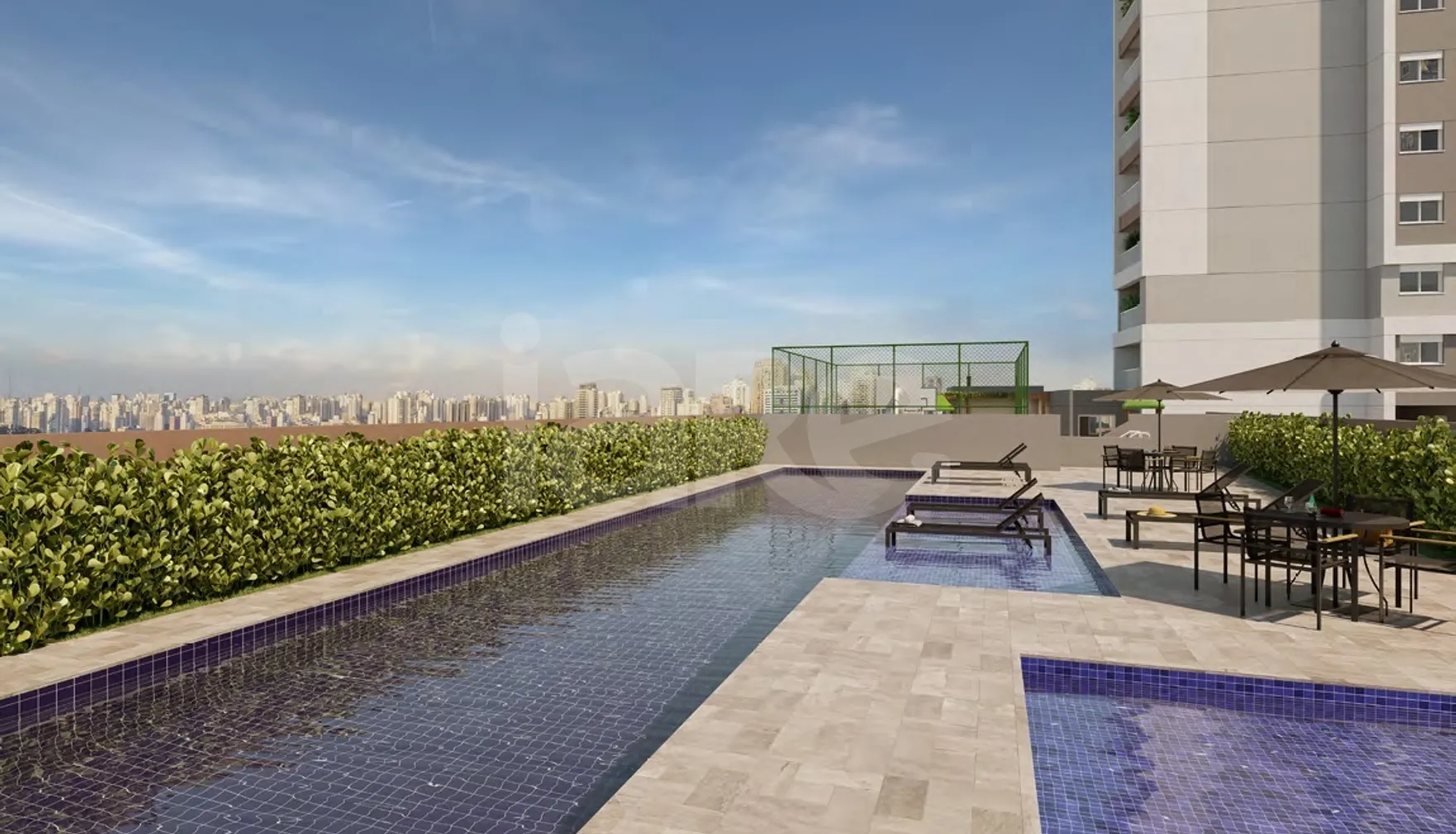 Red Guilhermina - Apartamento com 69,56 m², em Vila Guilhermina — foto 15