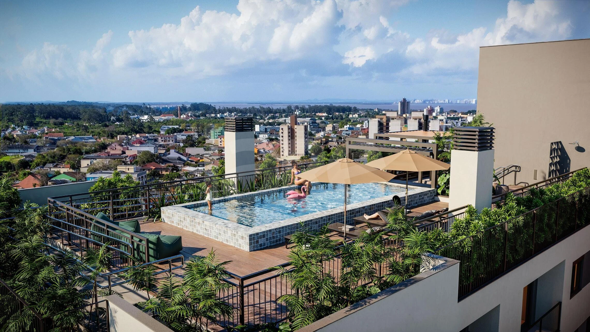 Varandas 20 de Setembro - Apartamento com 79,42 m², em Coronel Nassuca — foto 2