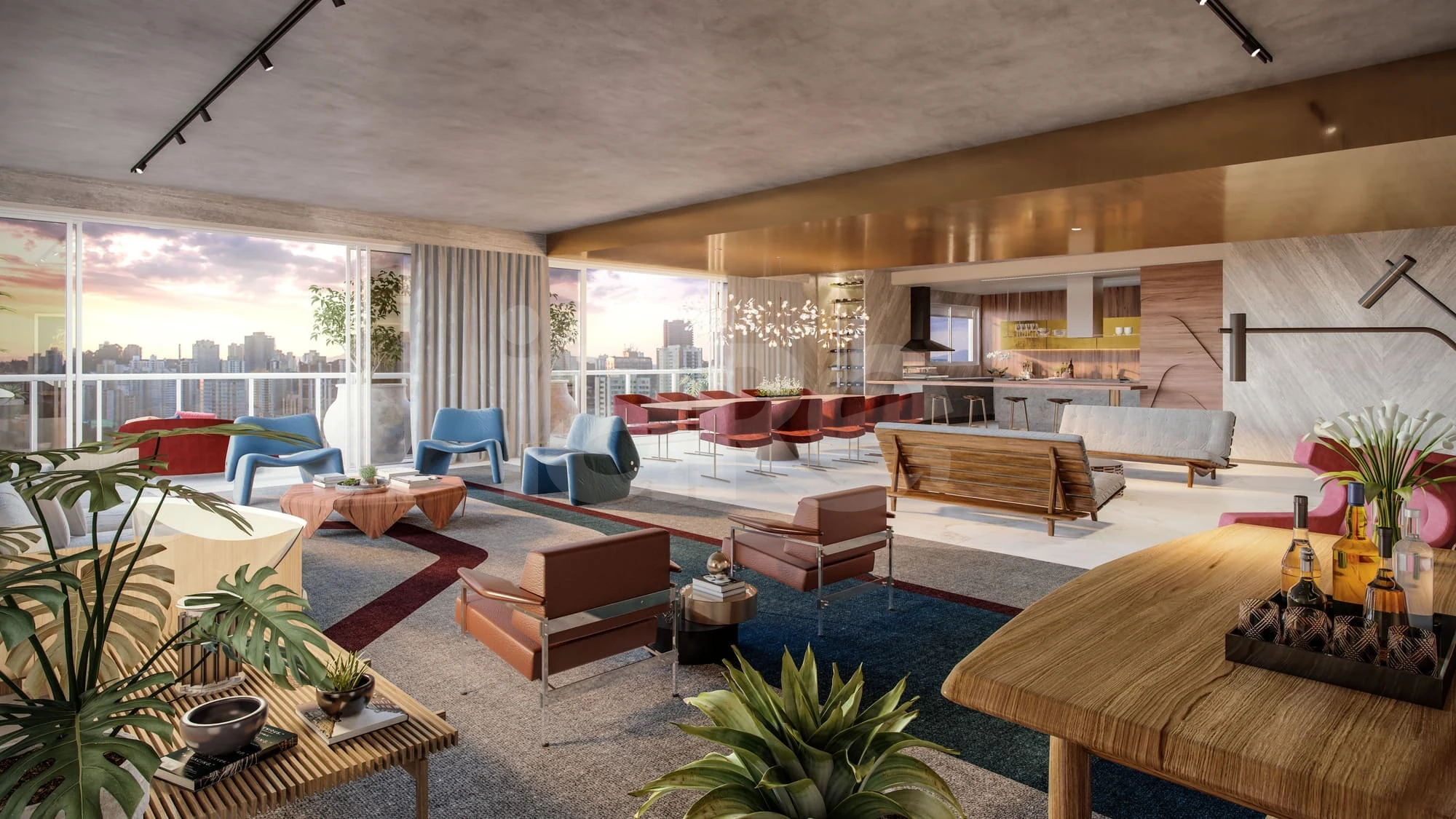 The Sun LuxuryStyle - Apartamento com 430,83 m², em Setor Oeste — foto 6