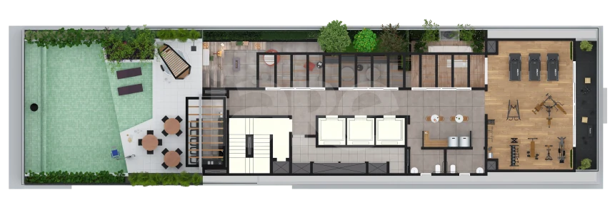 Planta — Pavimento 11