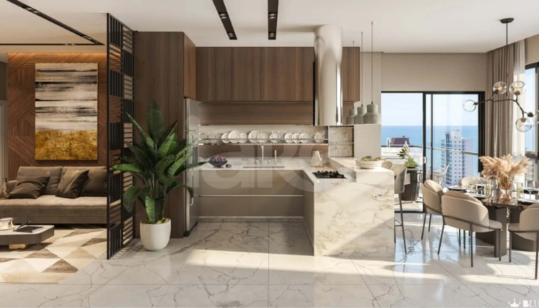 Merlot Residencial - Apartamento com 69,87 m², em Morretes — foto 2