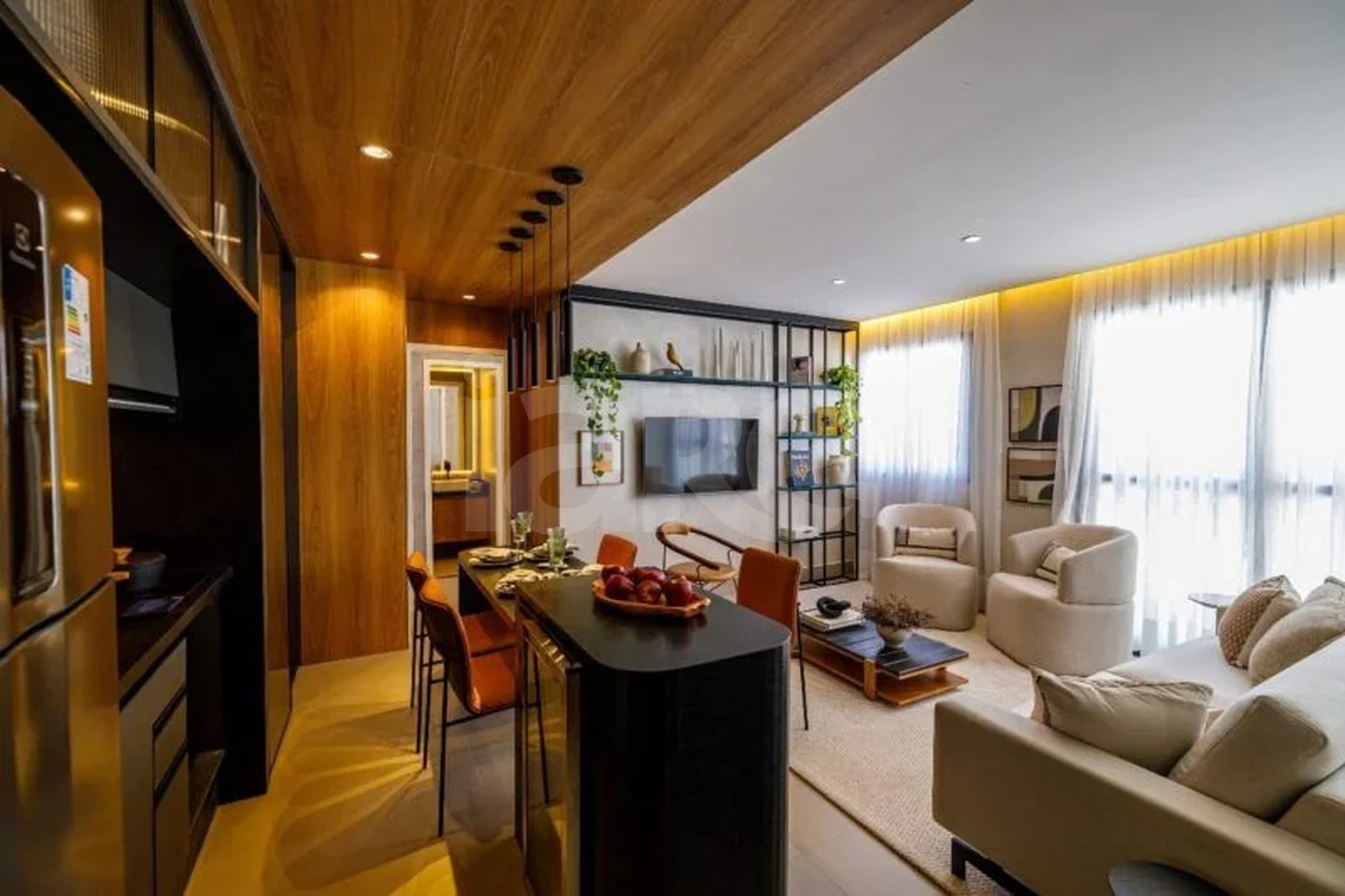 Get Home Design - Apartamento com 40,97 m², em Mirandópolis — foto 10