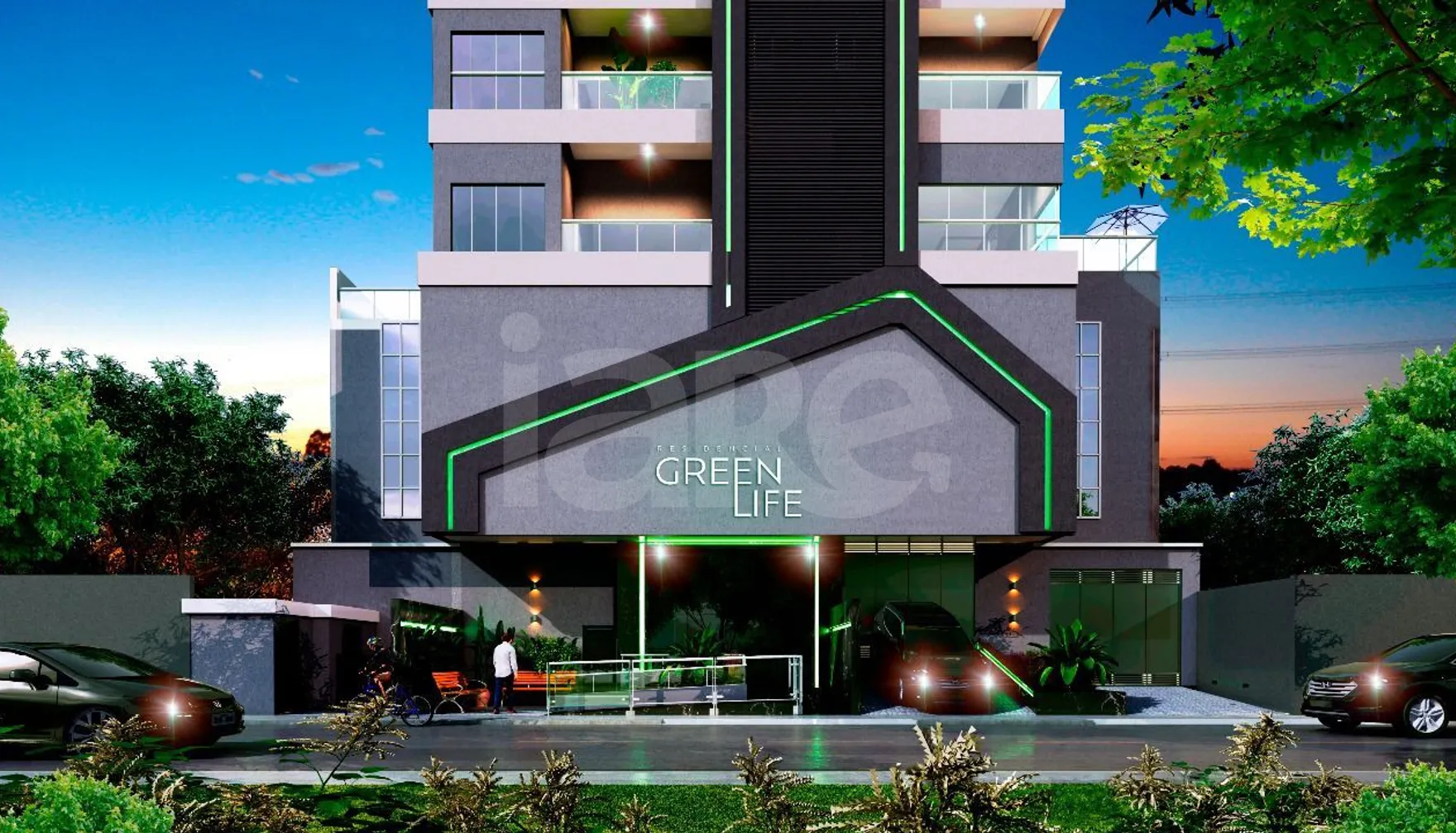 Green Life - Apartamento com 100 m², em Perequê — foto 3
