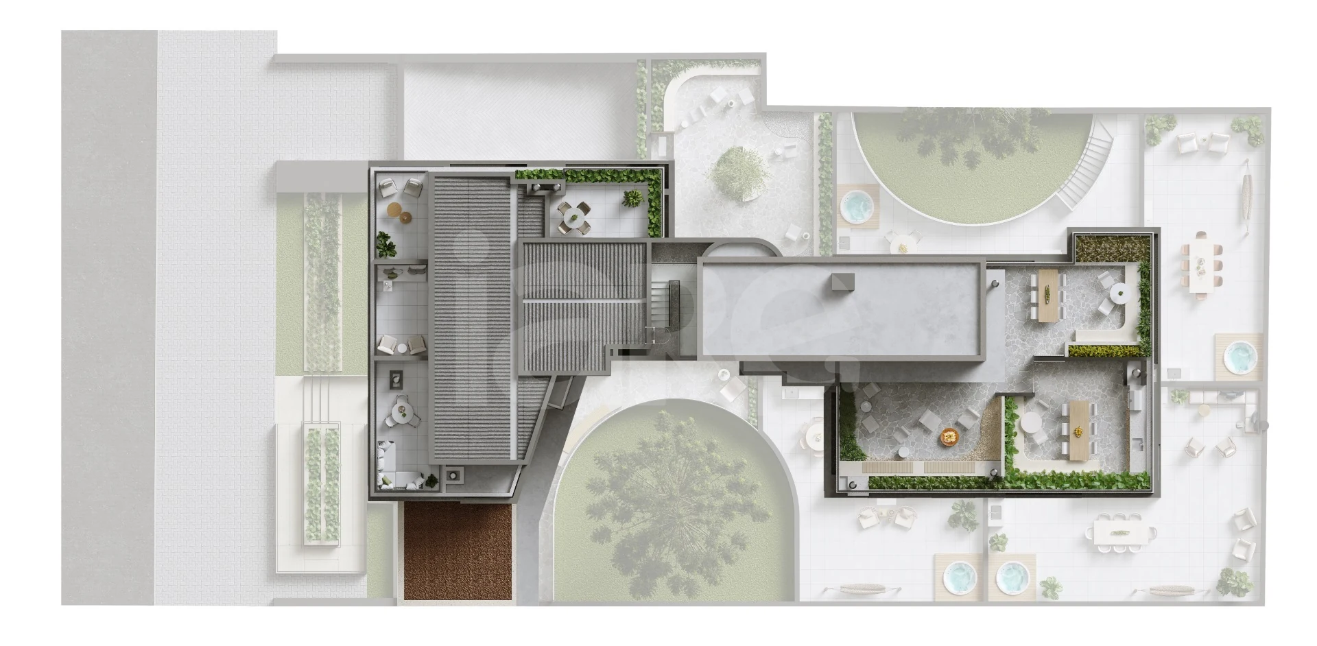 Planta — Pavimento cobertura