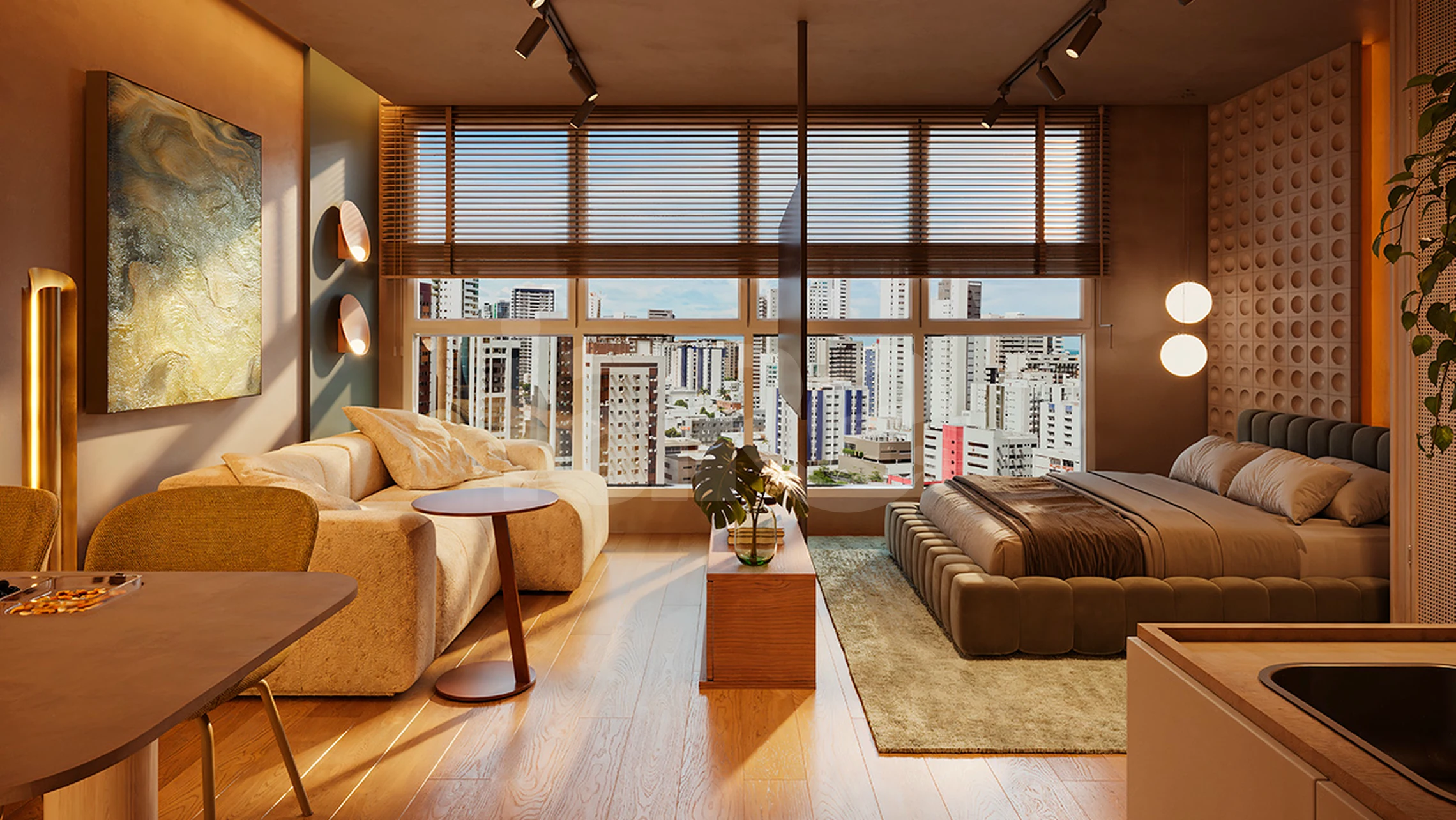 Domus Condado - Studio com 28 m², em Parnamirim — foto 4