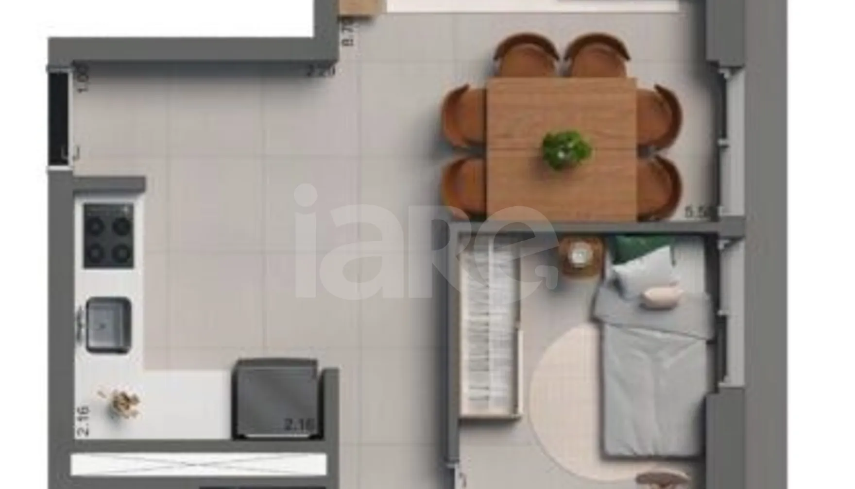 Planta — Apartamento 79,25 m²
