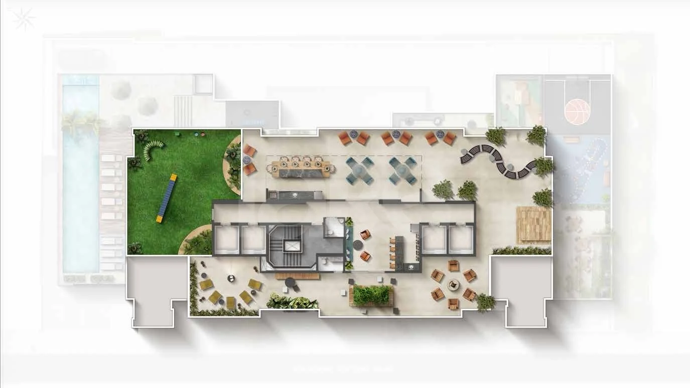 Planta — Pavimento rooftop