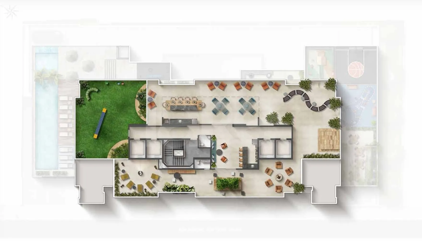 Planta — Pavimento rooftop