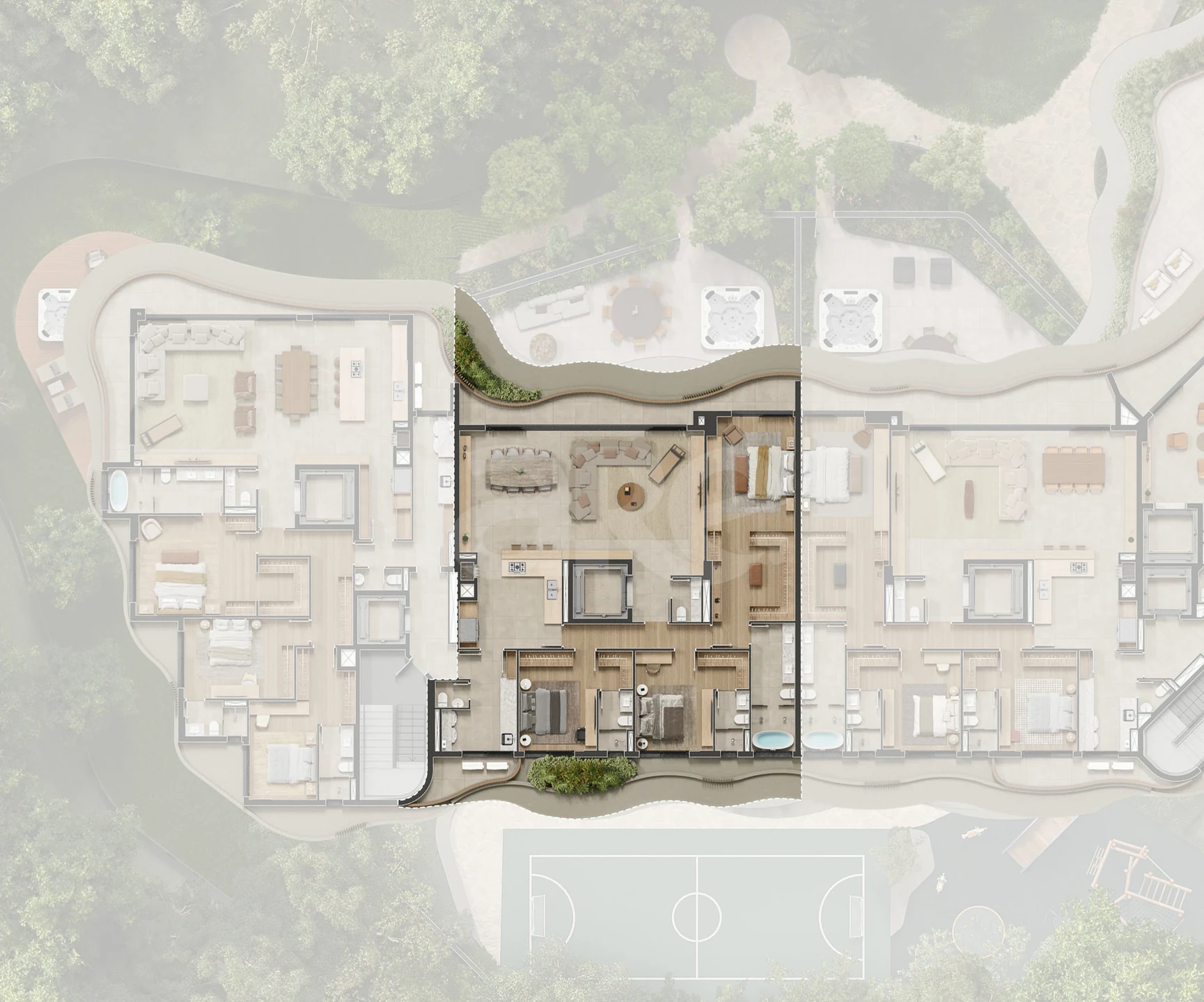 Planta — Apartamento 204,83 m²
