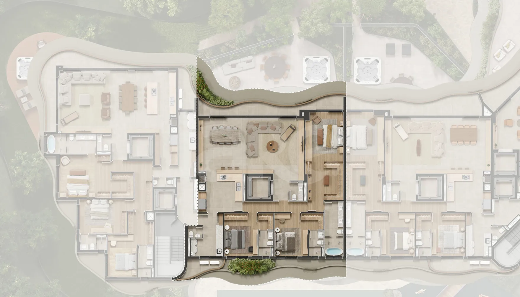 Planta — Apartamento 204,83 m²