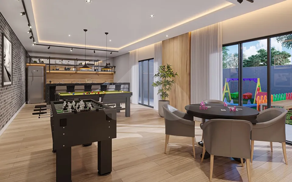 Terrasse Mouvement - Garden com 99,62 m², em Cabral — foto 8