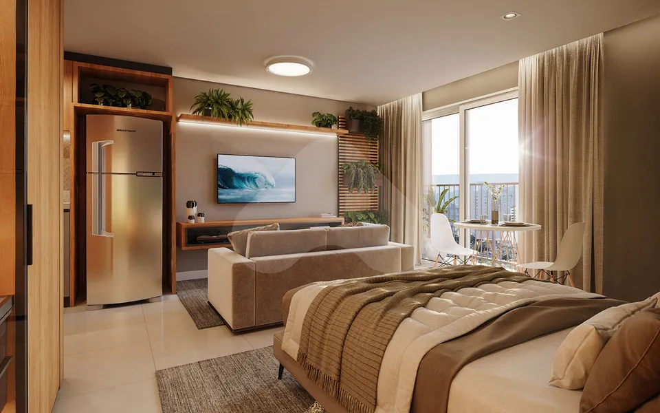 Vitta Home Resort - Apartamento com 62,22 m², em Fazenda — foto 4
