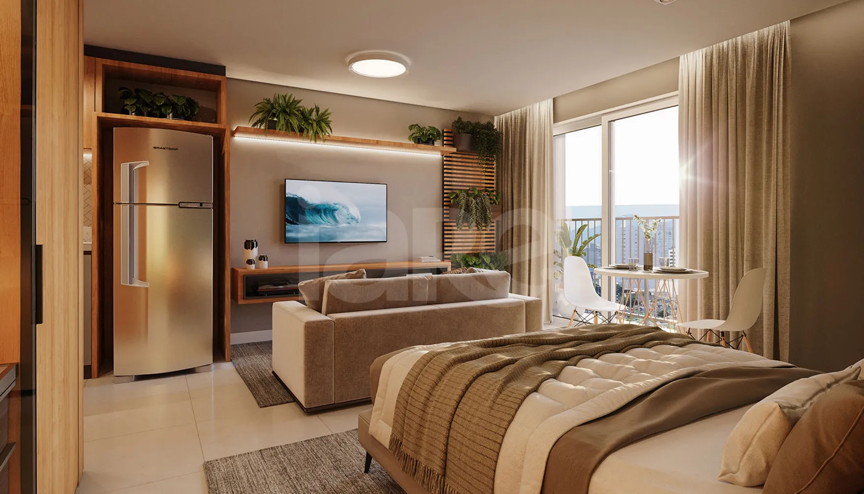 Vitta Home Resort - Apartamento com 74,53 m², em Fazenda — foto 4
