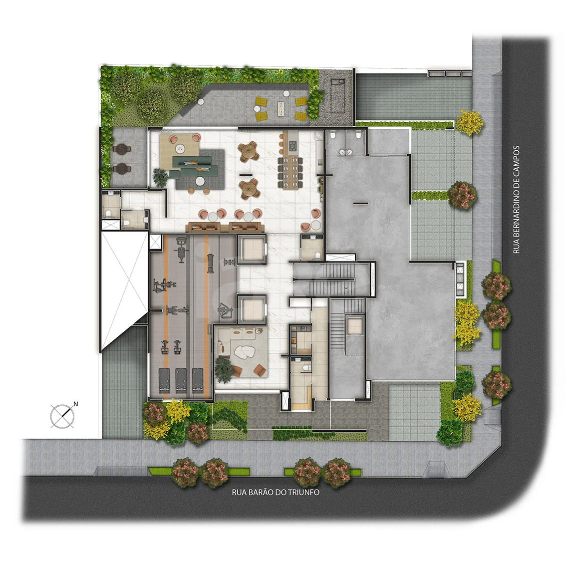 Planta — Pavimento térreo