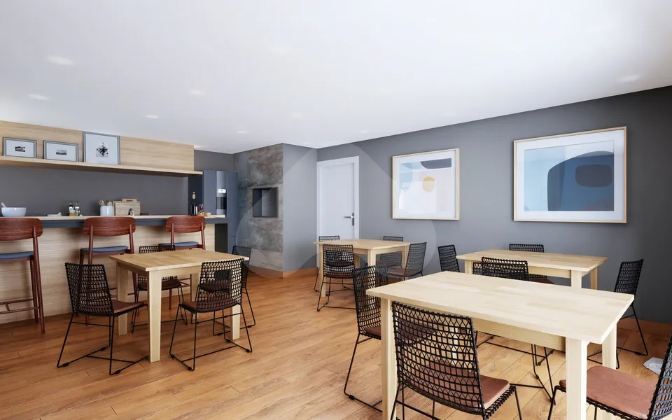 Riservatto 222 - Apartamento com 62,64 m², em Cristo Redentor — foto 3
