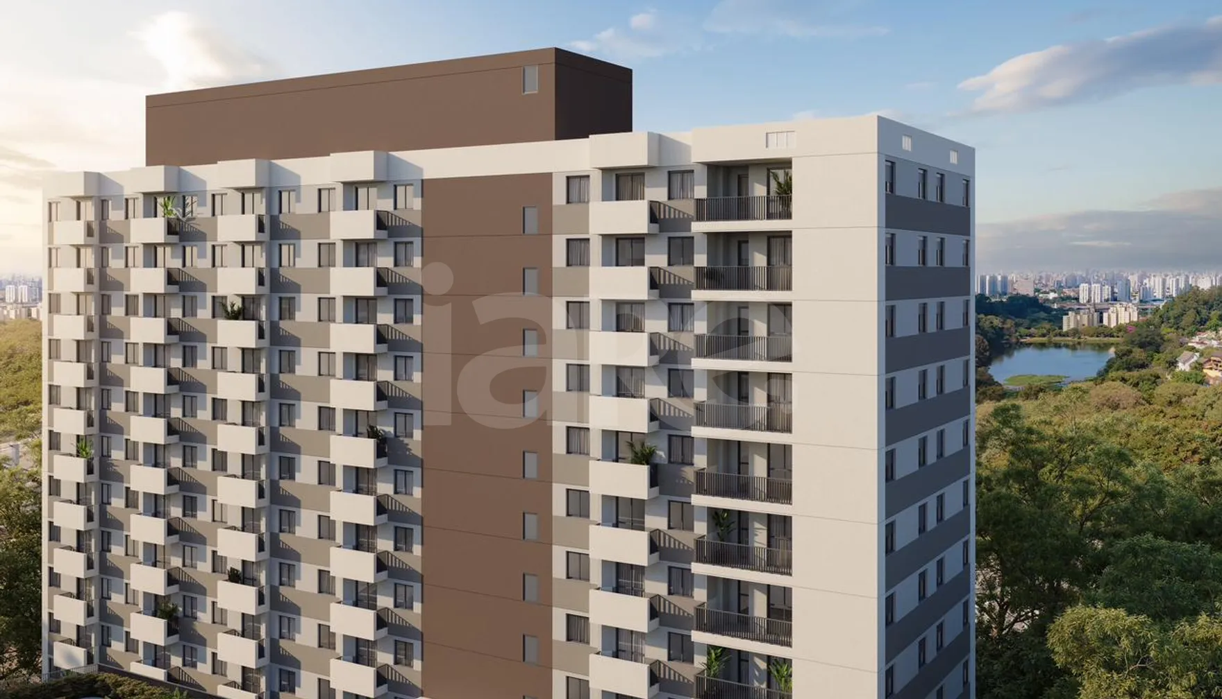 360º Park View - Apartamento com 46 m², em City América — foto 1