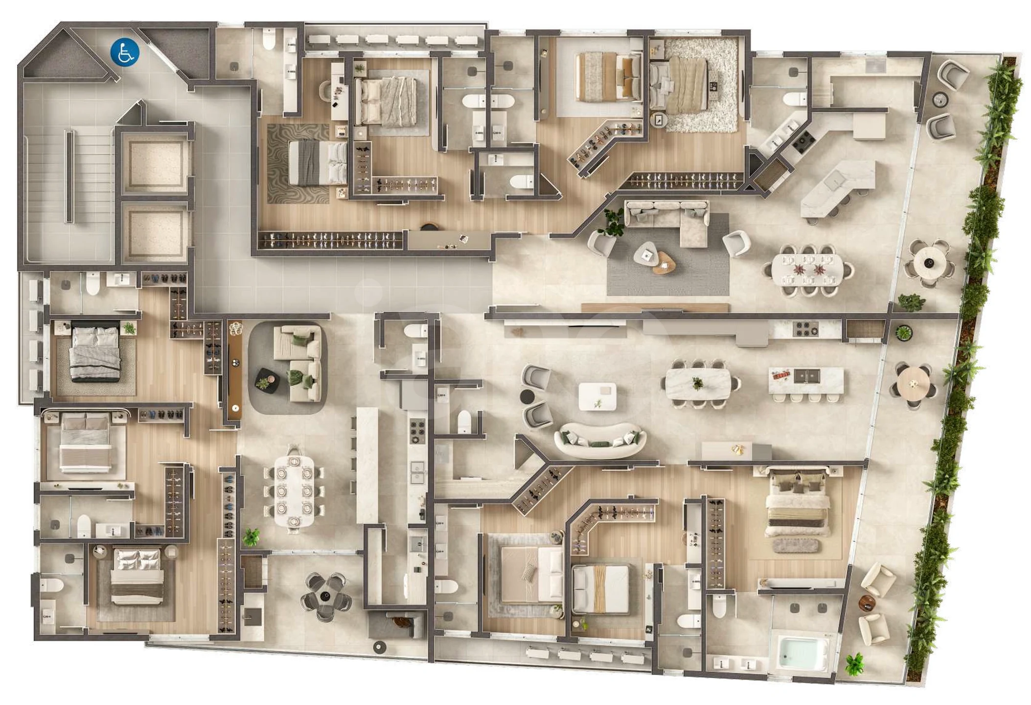 Planta — Pavimento 13