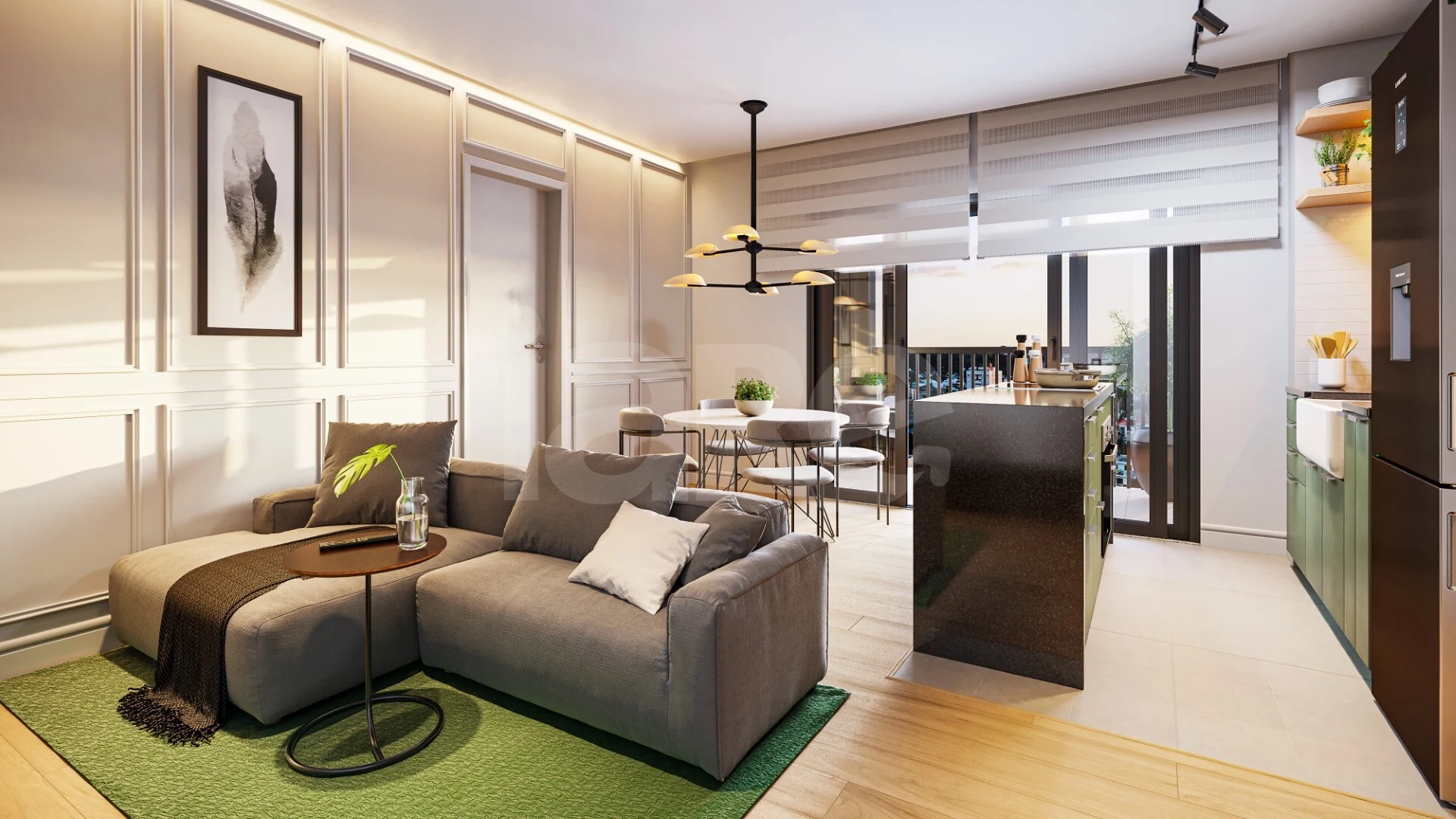 Nest Urban Habitat - Apartamento com 61,61 m², em Bacacheri — foto 3