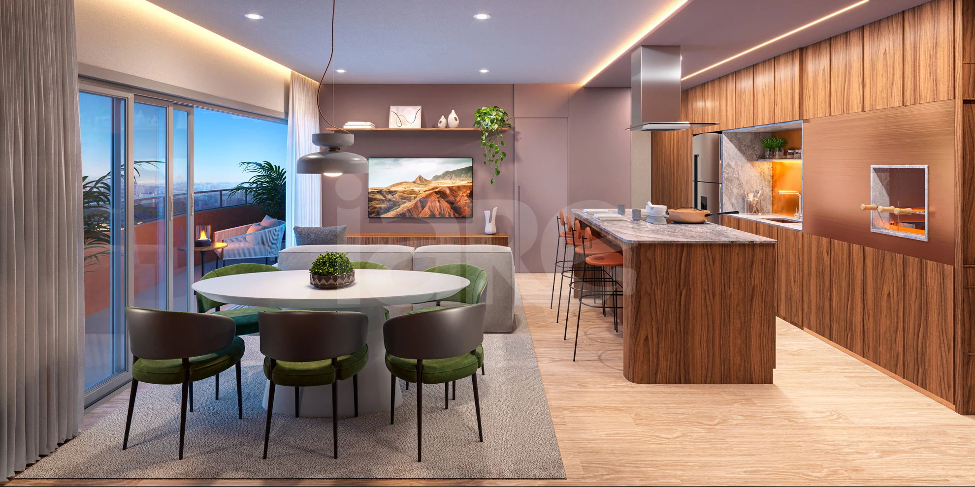Qoya Residence Curio Collection by Hilton - Apartamento com 82,33 m², em Batel — foto 3