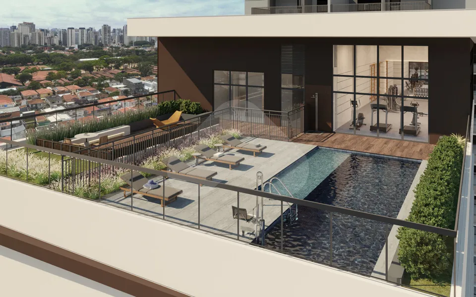 Inside Brooklin - Studio com 21 m², em Brooklin Paulista — foto 11