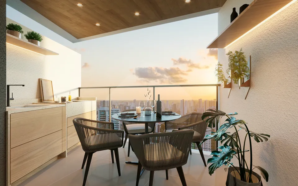 Parador de Gaudí - Apartamento com 88,12 m², em Graças — foto 6
