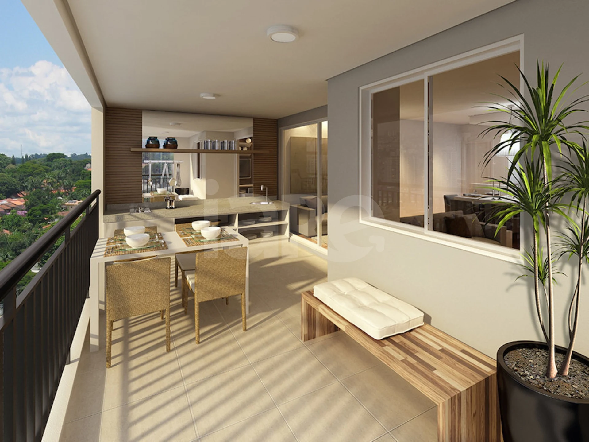 Sense Botanic - Cobertura com 117,28 m², em Morumbi — foto 3