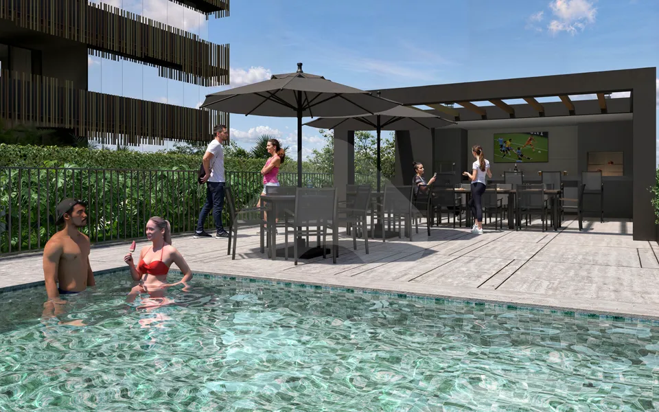 Arte Wood - Garden com 102,67 m², em Barra Olímpica — foto 23
