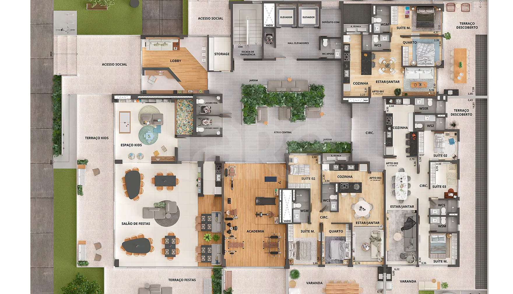 Planta — Pavimento térreo
