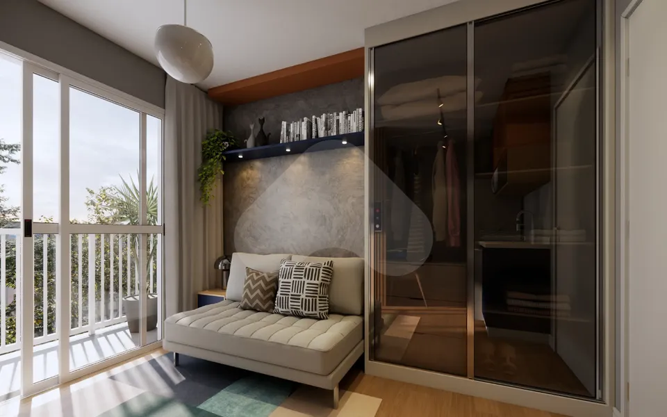 Metrocasa Clube Anália Franco - Studio com 18 m², em Vila Regente Feijó — foto 8