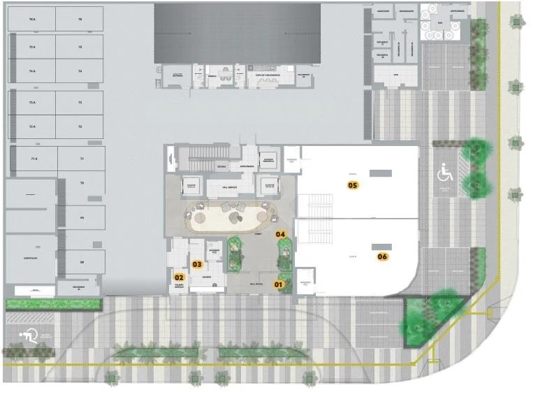 Planta — Pavimento térreo